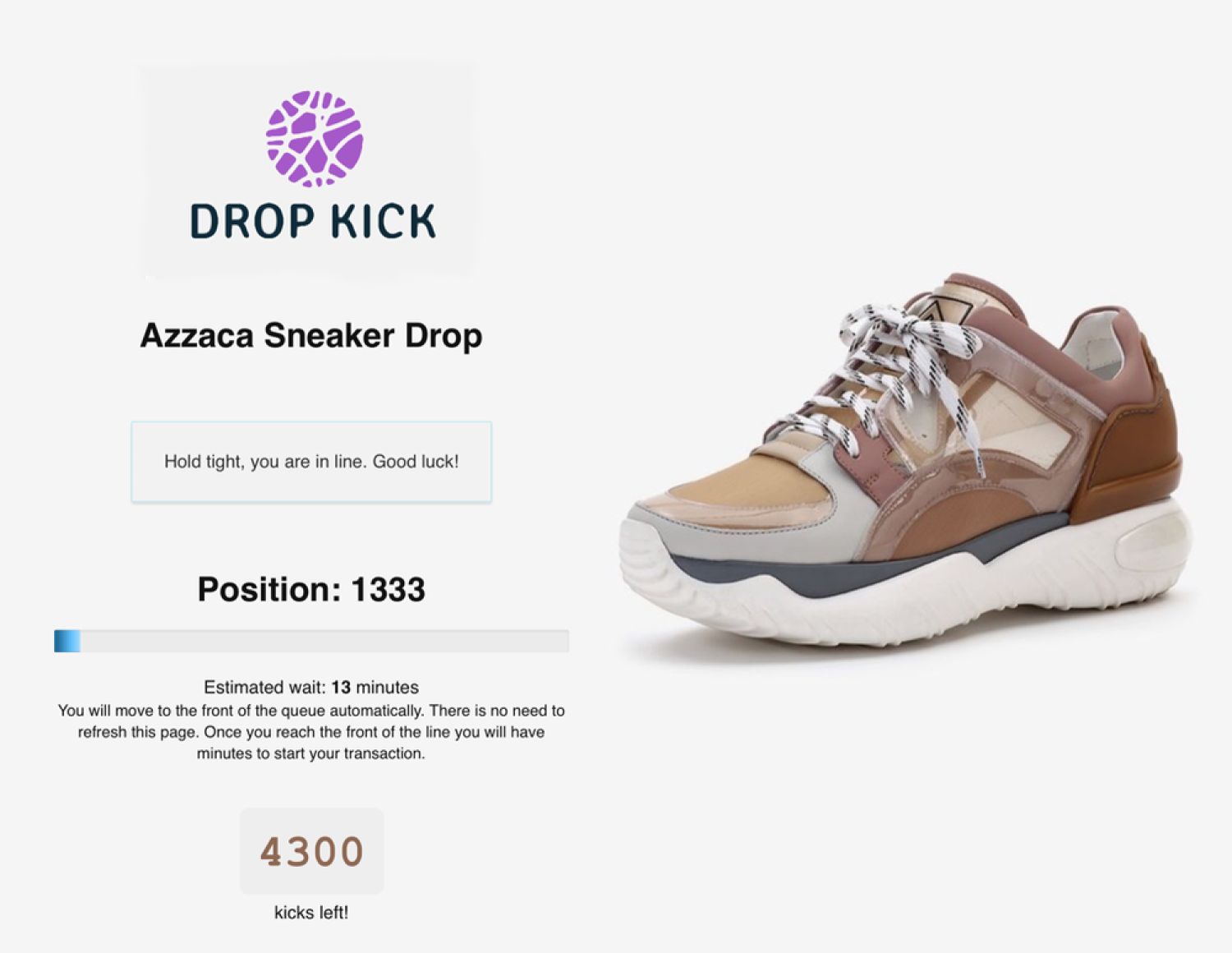 shopify sneaker drops